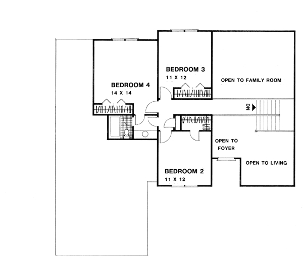 Upper Level Floorplan